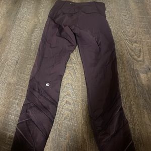 Plum Lululemon Leggings
